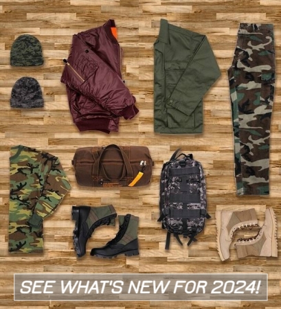 New for 2024 - ArmyNavyShop.com - Army Navy Store